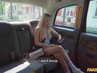 Fake Taxi Irina Cage is a marvelous blonde Russian who fucks a taxi driver