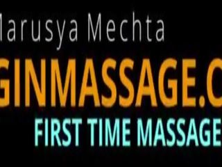 Panna dospívající rys marusya mechta massaged podle lepší mladý žena
