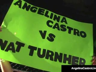Cuban BBW Angelina Castro Slams BBC in Cage Match: sex clip e6