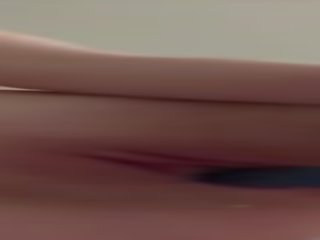 Curvy remaja masturbrates pada katil