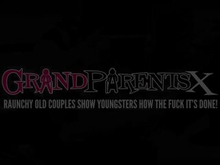 Rikas ja vana õpetamine vaene õpilane poolt grandparentsx: õues suhuvõtmine porno