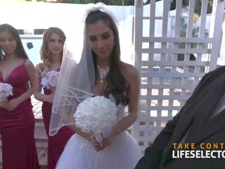 Incroyable mariage baise avec gianna dior & bridesmaids pov