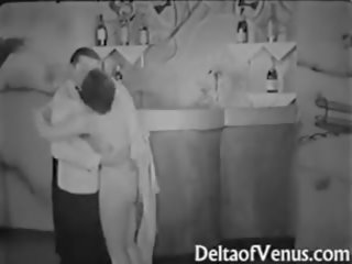 本物の ビンテージ 大人 ビデオ 1930s - 女性は女性男性 三人組
