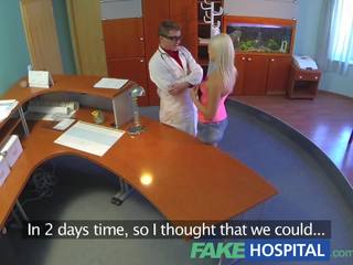 FakeHospital Dirty master explores every inch of ravishing blondes body