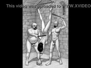 Dungeon terrors brutal extreme bondage bdsm toons art